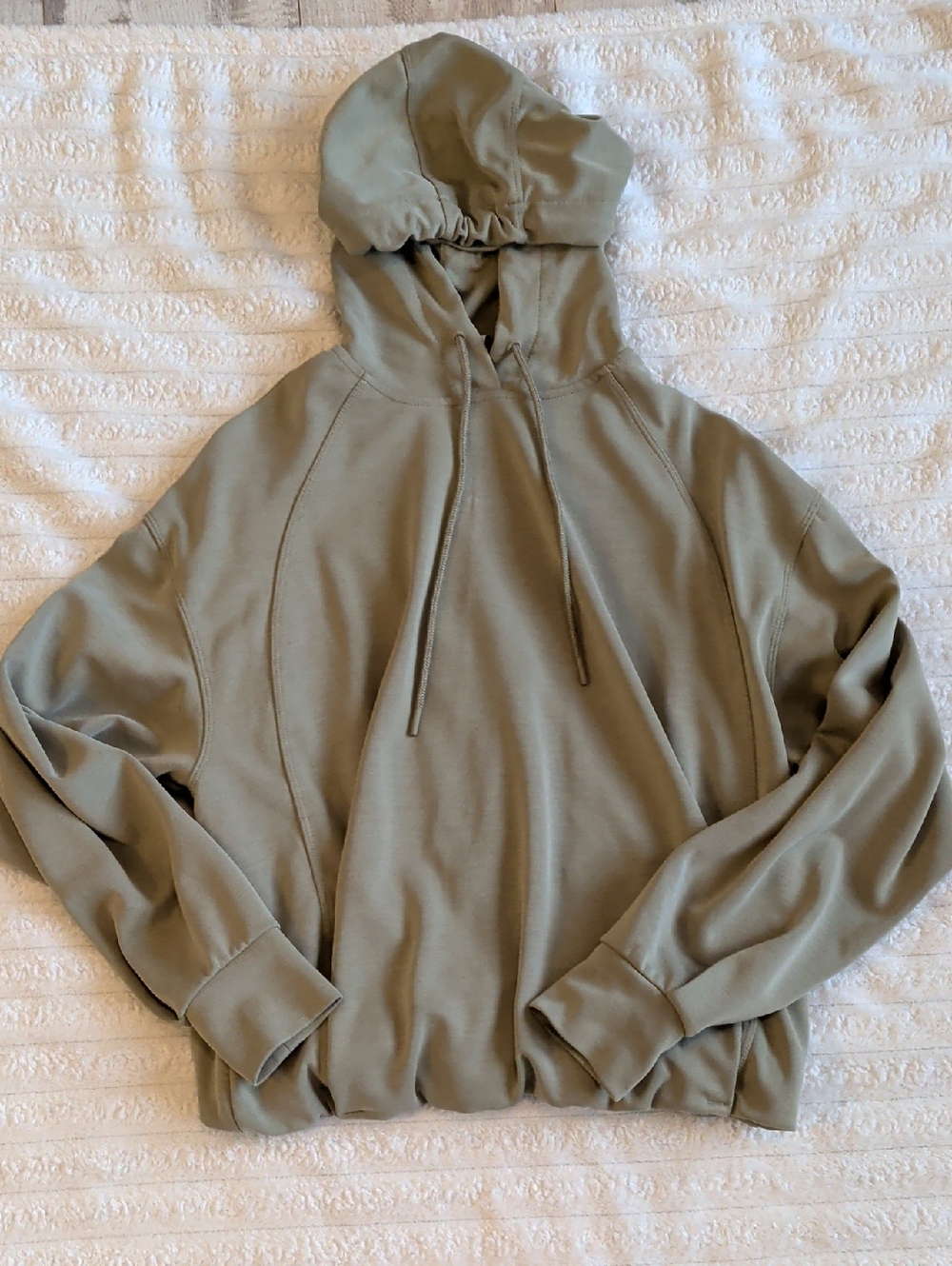 Athleta Women's Sage Green Hooded Pullover